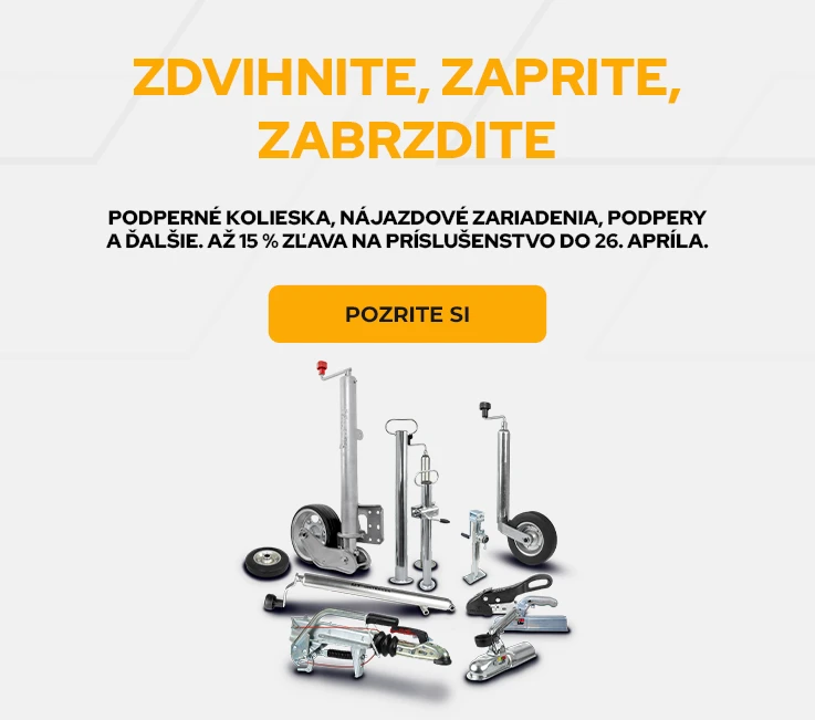 Zdvihnite, zaprite, zabrzdite